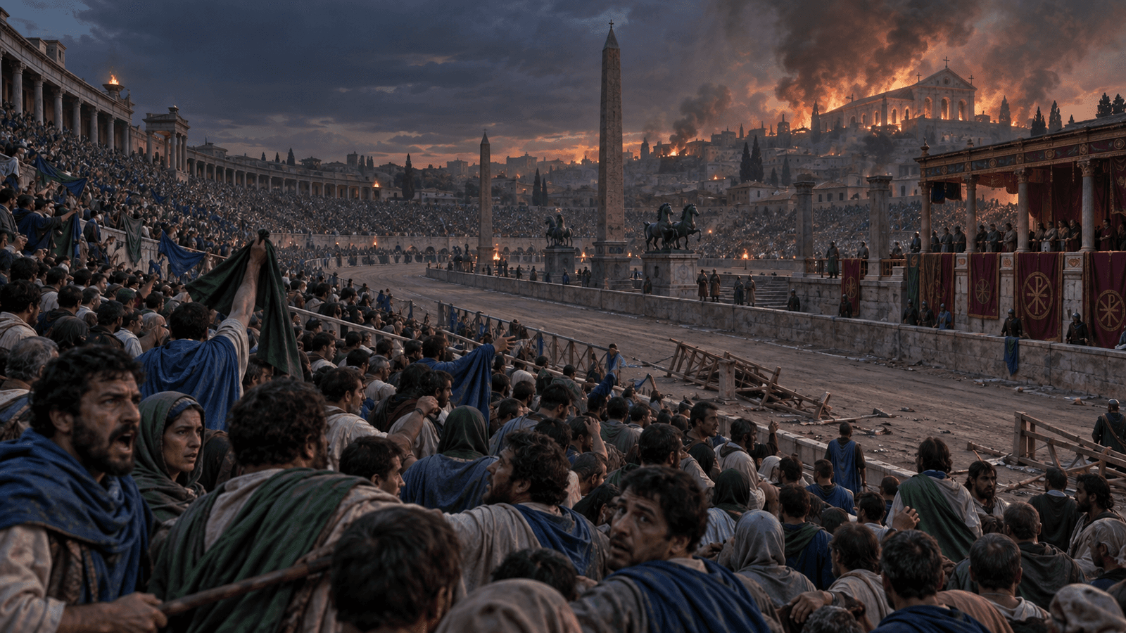 The Day Constantinople Burned: The Nika Riots of 532