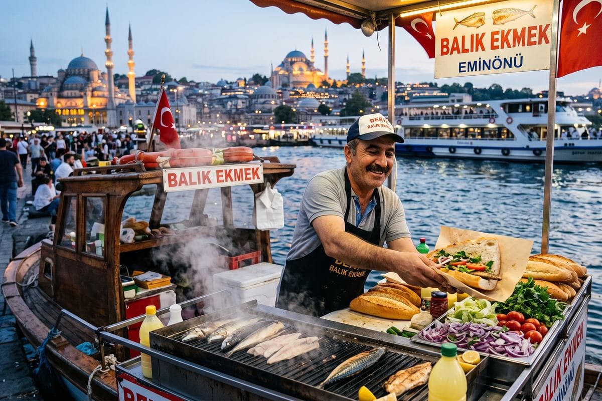 Balık Ekmek: Istanbul's Iconic Fish Sandwich