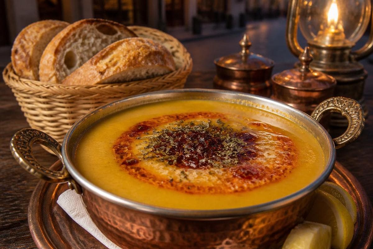 Mercimek Çorbası: Turkish Red Lentil Soup