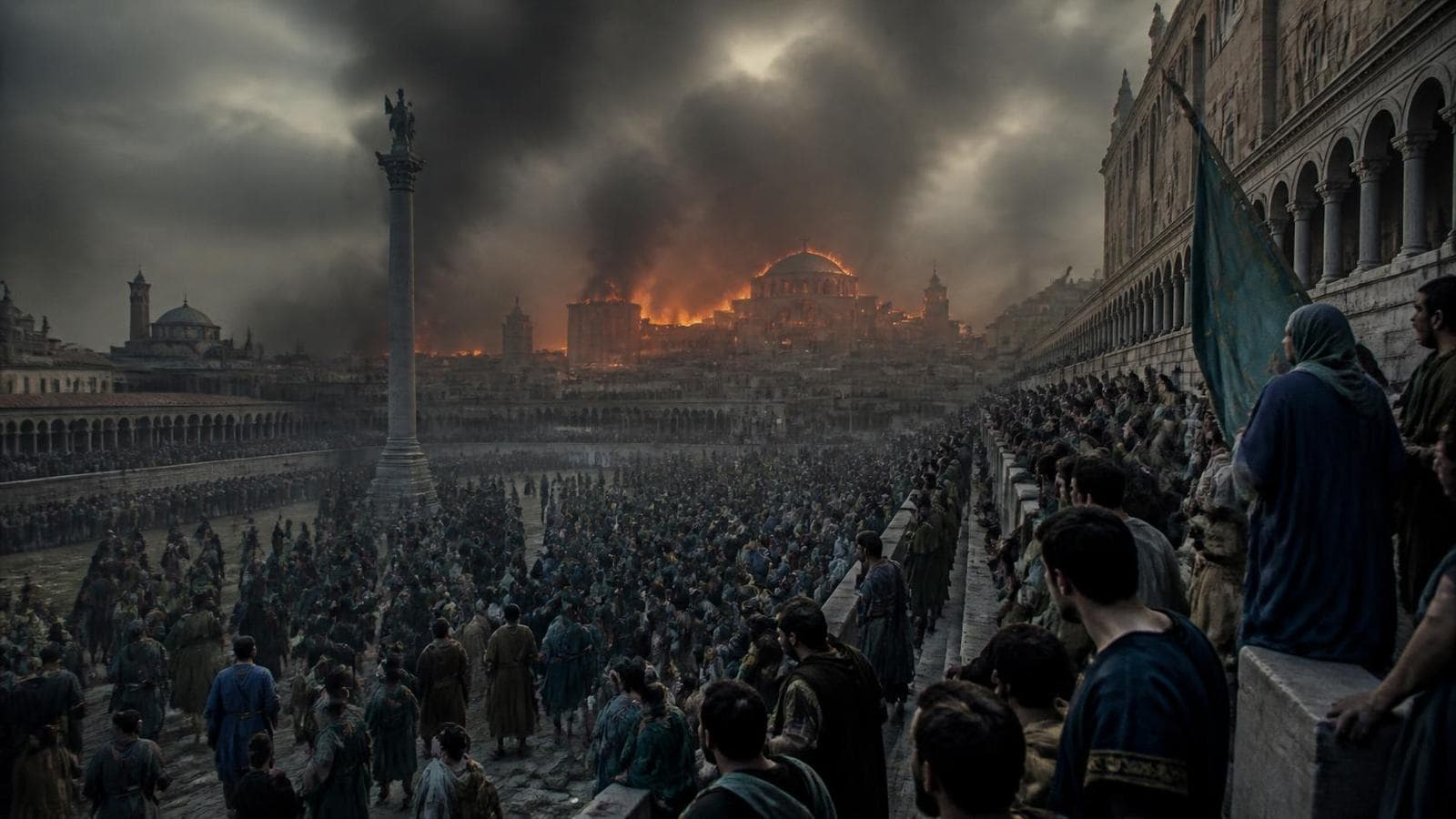 The Day Constantinople Burned: The Nika Riots of 532