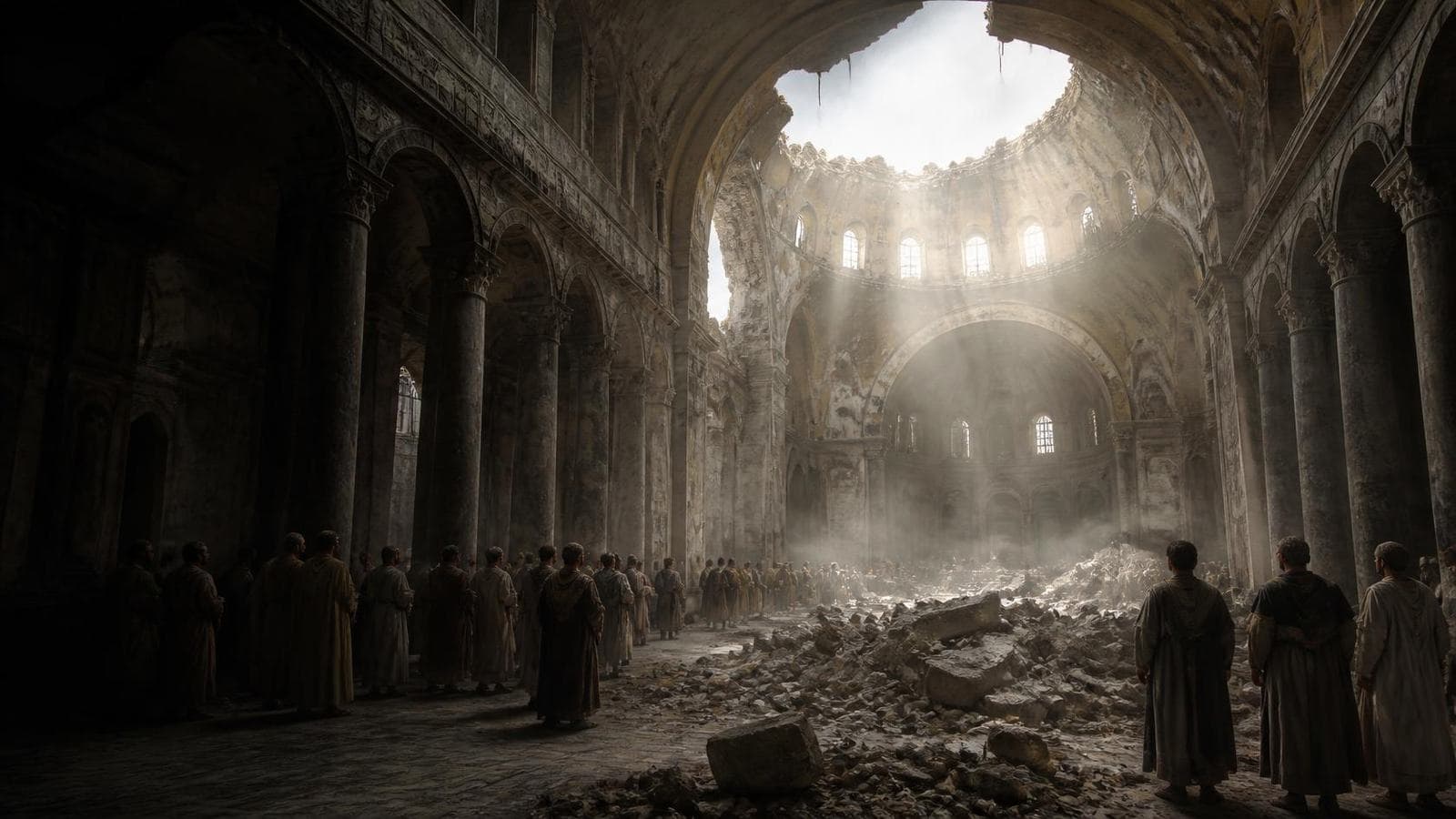 The Day Hagia Sophia's Dome Fell: Constantinople, 558