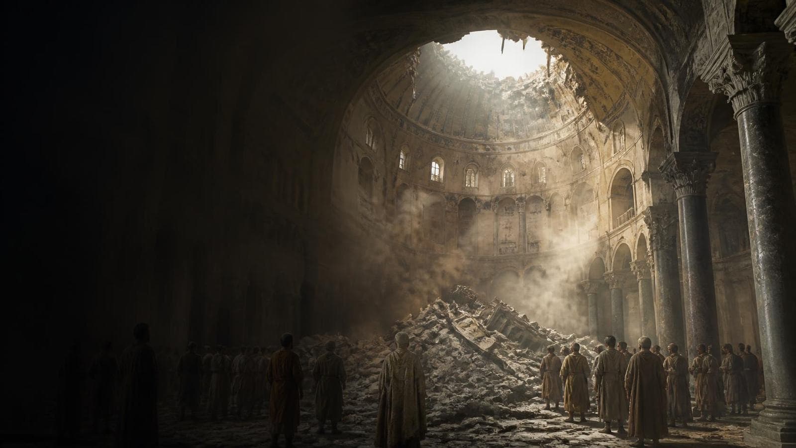 The Day Hagia Sophia's Dome Fell: Constantinople, 558