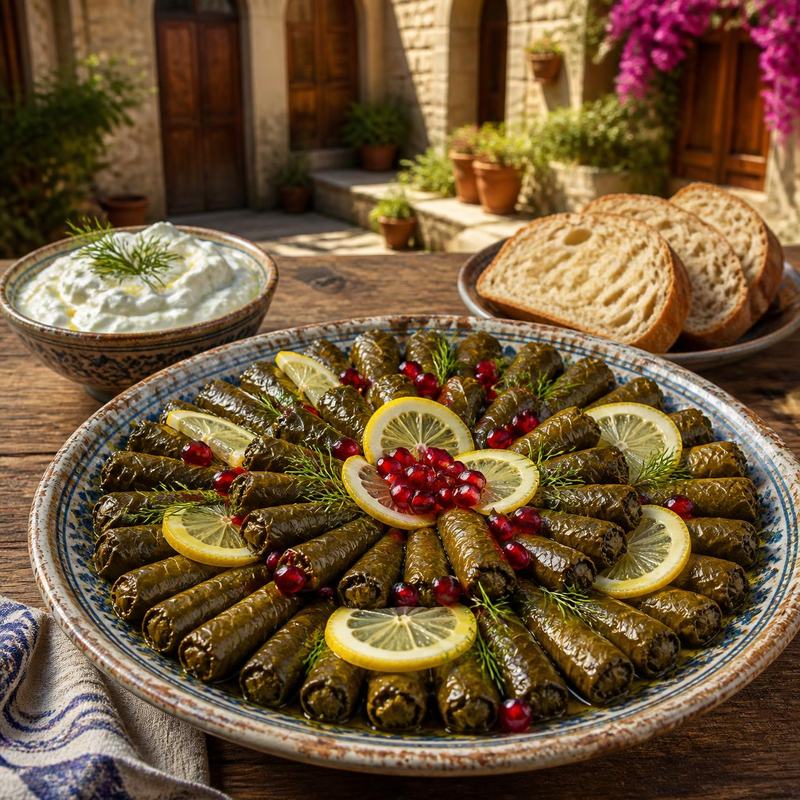 Yaprak Sarma: Traditional Stuffed Vine Leaves