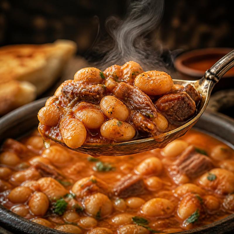 Kuru Fasulye: Turkish Stewed White Beans