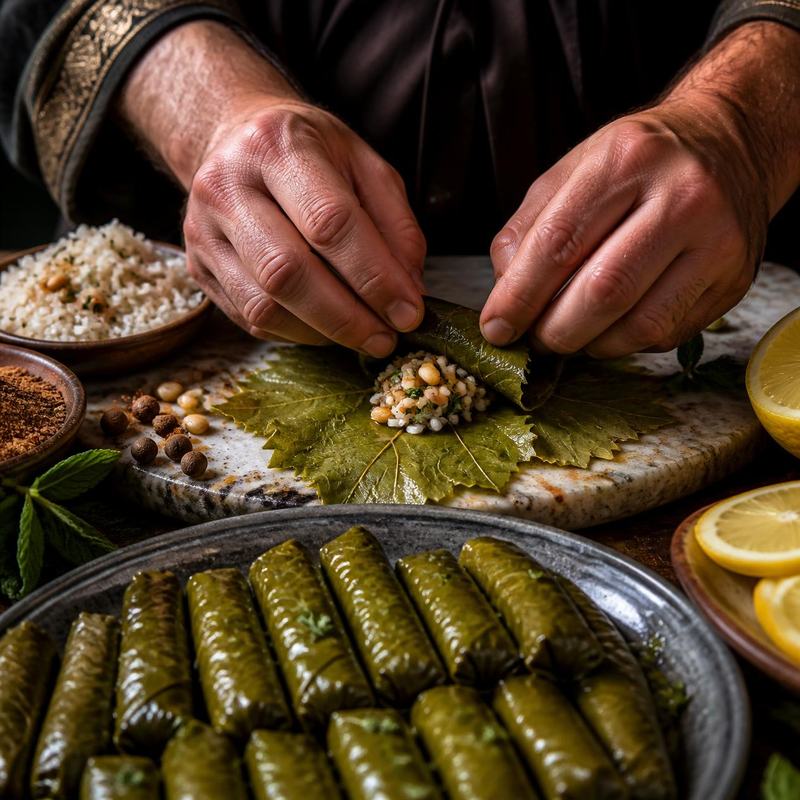 Yaprak Sarma: Traditional Stuffed Vine Leaves