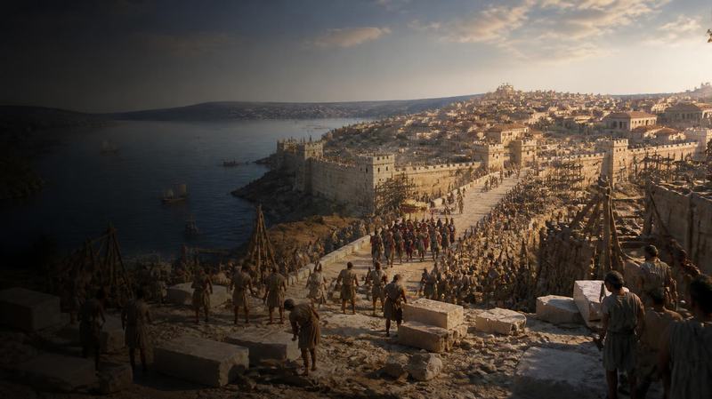 Constantinople's Founding Under Constantine the Great