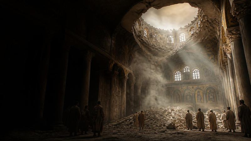 The Day Hagia Sophia's Dome Fell: Constantinople, 558